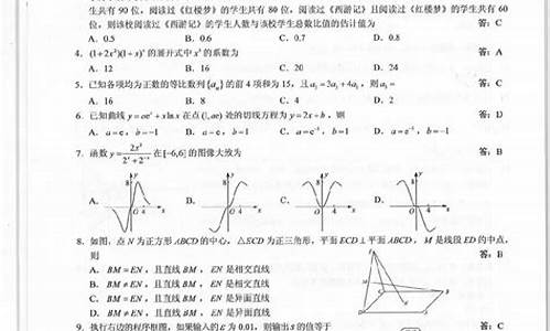 2017年高考三卷数学,高考三卷数学答案2017