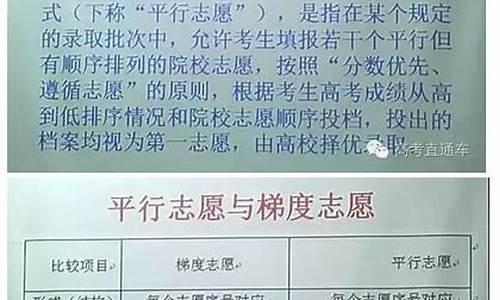 2016广东高考平行志愿,2021广东高考志愿平行志愿