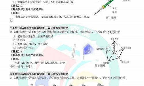 浙江高考技术考纲_2021浙江高考技术是考什么