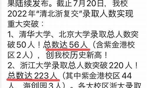 杭州学军中学高考成绩,2020年杭州学军中学录取