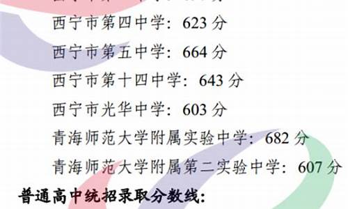 2024年青海中考分数线是多少_2024年多少分可以考上高中