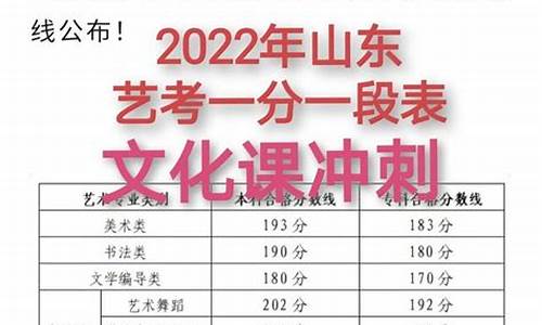 山东艺考生录取分数线2024-山东艺考生录取分数线